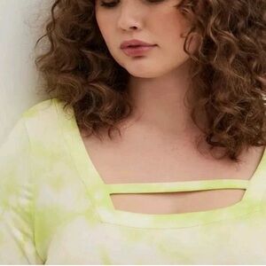 Lovesick Lime Tie-Dye Long Sleeve Tee